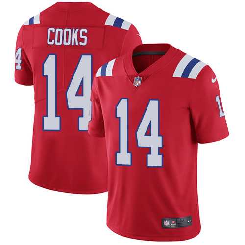 Nike New England Patriots #14 Brandin Cooks Red Alternate NFL Vapor Untouchable Limited Jersey,We sell and wholesale Nike New England Patriots #14 Brandin Cooks Red Alternate NFL Vapor Untouchable Limited Jersey on line form chian!